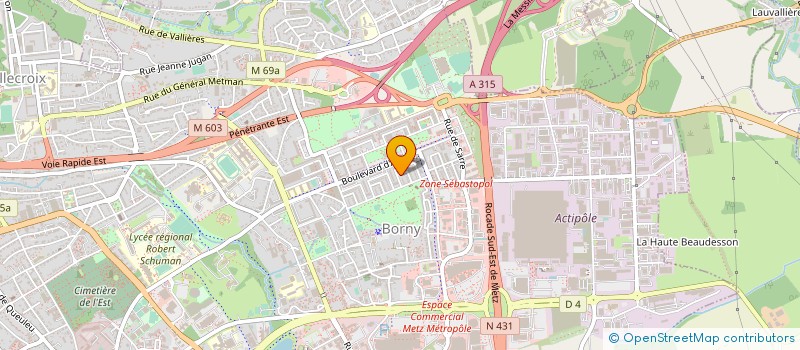 localisation de l'entreprise MADAME NURTEN GOK à METZ