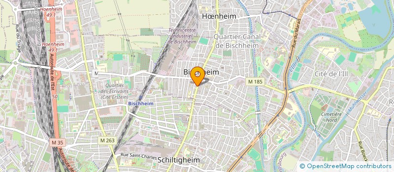 localisation de l'entreprise MADAME NURTEN KIRAN  BISCHHEIM