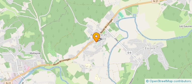 localisation de l'entreprise MADAME NURUL RONI  ANTONNE-ET-TRIGONANT