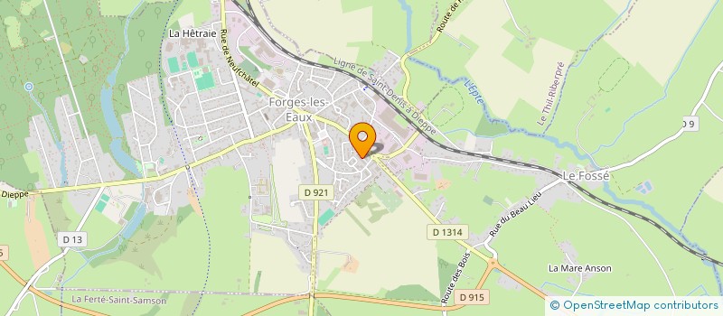 localisation de l'entreprise MADAME NUTPARANEE KUNGTHONG  FORGES-LES-EAUX