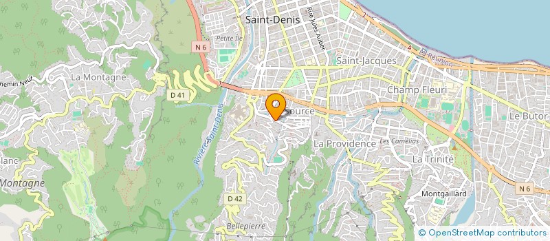 localisation de l'entreprise MADAME NY RASAMOELY à SAINT-DENIS