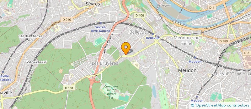 localisation de l'entreprise MADAME NY RIANA ANDRIANARITSIMBA  MEUDON