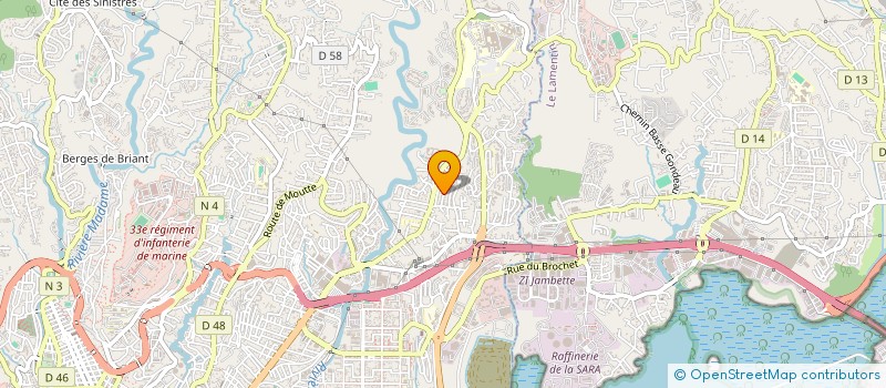 localisation de l'entreprise MADAME NYA ABBOTT  FORT-DE-FRANCE