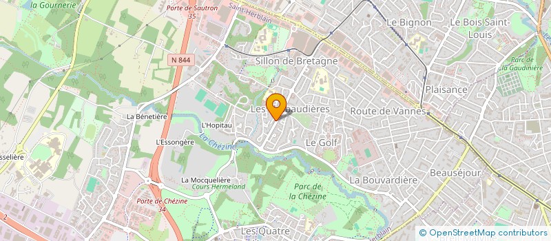 localisation de l'entreprise MADAME NYCE BONGO  SAINT-HERBLAIN