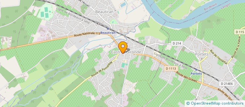 localisation de l'entreprise MADAME NYDIA TEYSSIER  CASTRES-GIRONDE