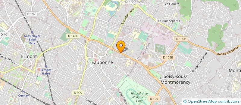 localisation de l'entreprise MADAME NYINDI DUHAMEL à EAUBONNE