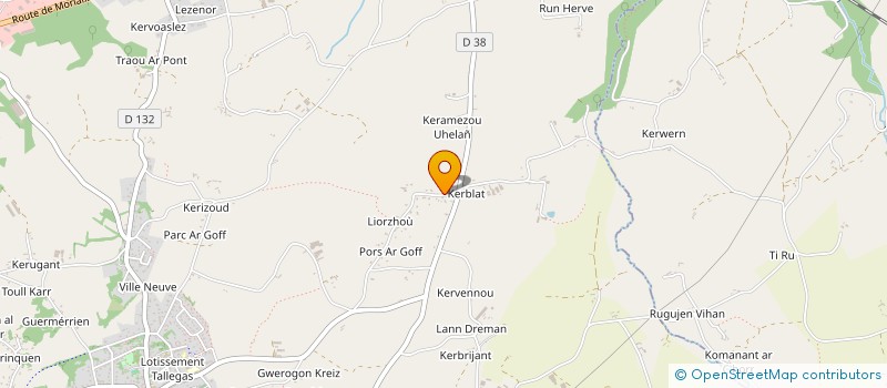 localisation de l'entreprise MADAME NYLA PASQUIOU  TREDREZ-LOCQUEMEAU