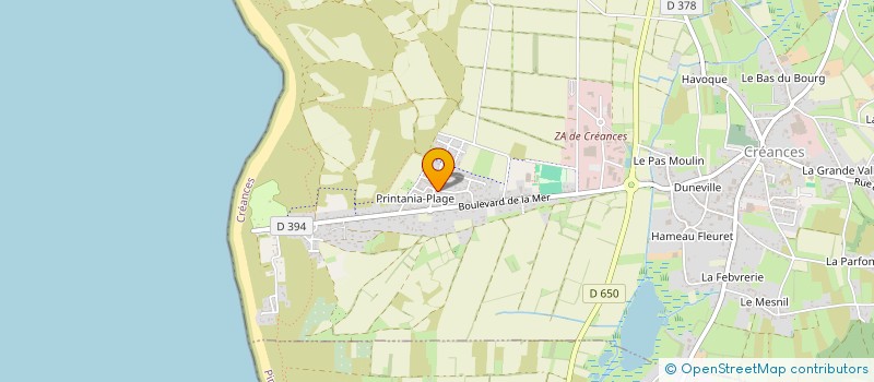 localisation de l'entreprise MADAME NYMPHE PAQUET  CREANCES