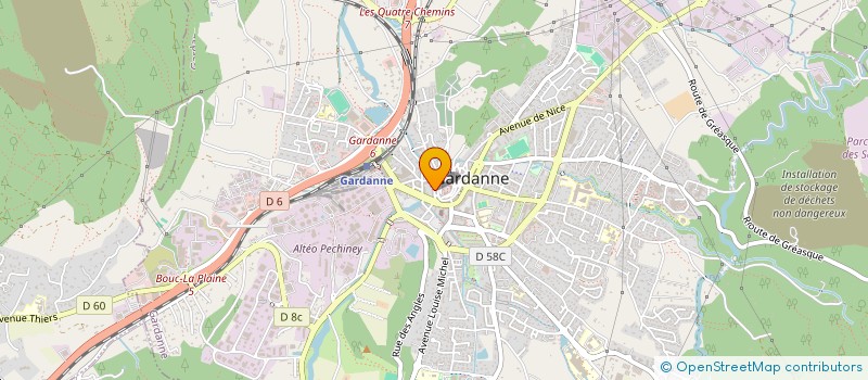 localisation de l'entreprise MADAME NYMPHEA KINDS à MARSEILLE