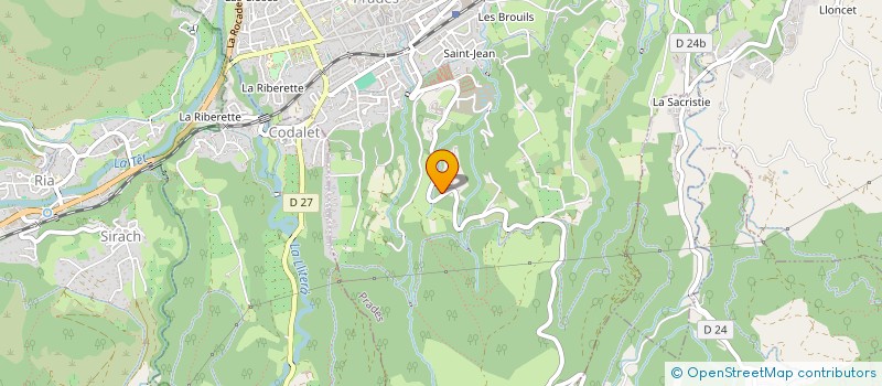 localisation de l'entreprise MADAME NYMPHEA SALMON--ROUILLON  PRADES