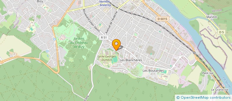 localisation de l'entreprise MADAME NZEMBA FUKIAU  VERNON