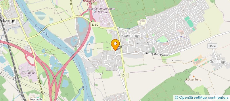 localisation de l'entreprise MADAME OANA APRODU  BERTRANGE