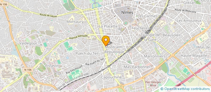 localisation de l'entreprise MADAME OANA CARMEN VIERU  NIMES