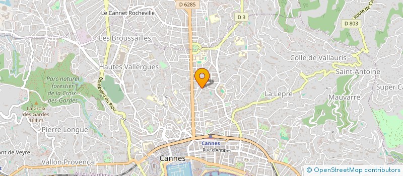 localisation de l'entreprise MADAME OANA-GEORGIANA TURCULET à CANNES