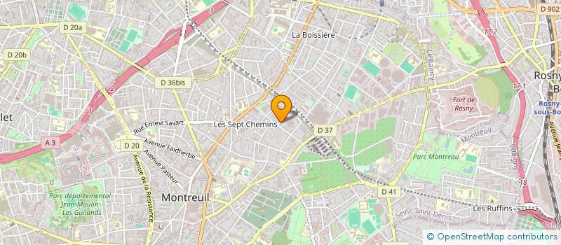 localisation de l'entreprise MADAME OANA LOHAN à MONTREUIL
