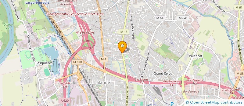 localisation de l'entreprise MADAME OBONIE NDION OSSIBI à TOULOUSE