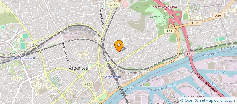 localisation de l'entreprise MADAME OCAL SEHER  ARGENTEUIL