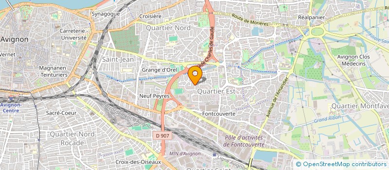 localisation de l'entreprise MADAME OCEANE ABDESLAM  AVIGNON