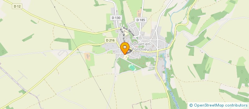 localisation de l'entreprise MADAME OCEANE ABRAHAM  DOMART-EN-PONTHIEU