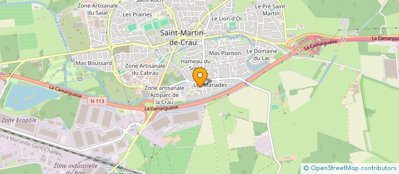 localisation de l'entreprise MADAME OCEANE ADDOUR à SAINT-MARTIN-DE-CRAU