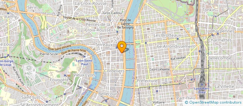 localisation de l'entreprise MADAME OCEANE AFFELTRANGER à LYON