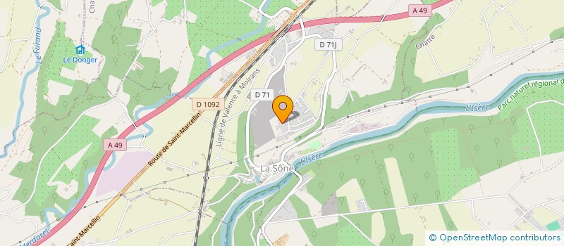 localisation de l'entreprise MADAME OCEANE AIESI  LA SONE