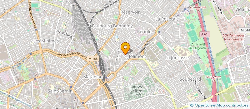 localisation de l'entreprise MADAME OCEANE ALBAREDE à TOULOUSE