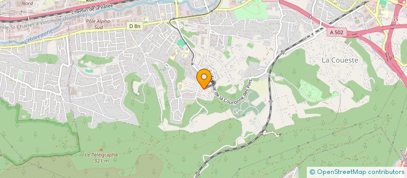 localisation de l'entreprise MADAME OCEANE AMIRIAN à AUBAGNE