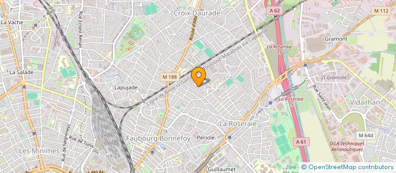 localisation de l'entreprise MADAME OCEANE ANDRON  TOULOUSE