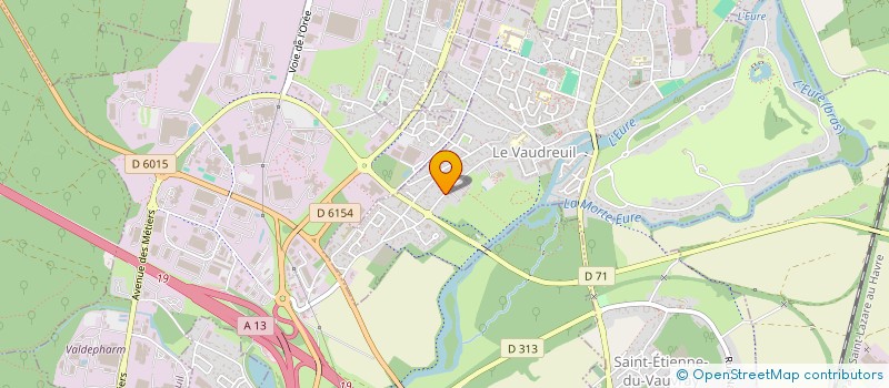 localisation de l'entreprise MADAME OCEANE ARGENTIN  LE VAUDREUIL