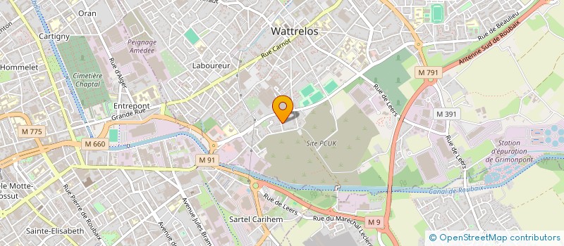 localisation de l'entreprise MADAME OCEANE BAILLEUL  LESQUIN