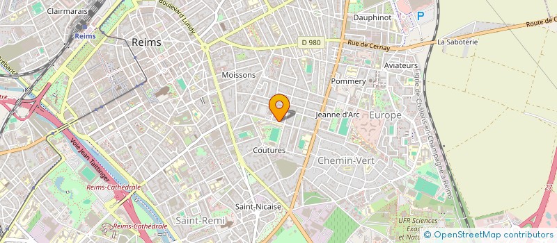 localisation de l'entreprise MADAME OCEANE BALBO  REIMS