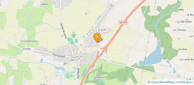 localisation de l'entreprise MADAME OCEANE BART  GUIGNEN