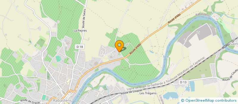 localisation de l'entreprise MADAME OCEANE BASTIE  MEZENS