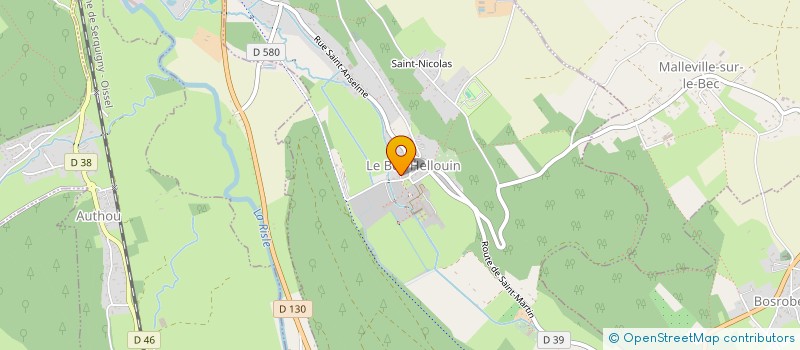 localisation de l'entreprise MADAME OCEANE BEAUDOIN  LE BEC-HELLOUIN