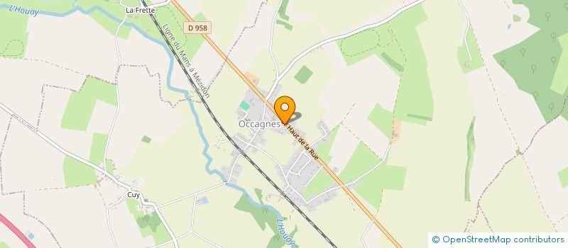 localisation de l'entreprise MADAME OCEANE BEAUDRON  OCCAGNES