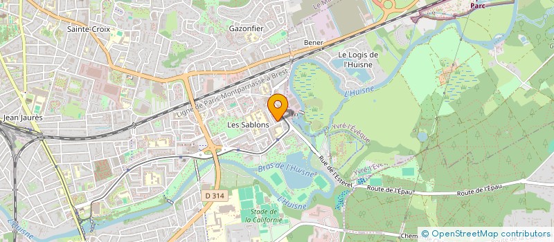 localisation de l'entreprise MADAME OCEANE BECAN  LE MANS