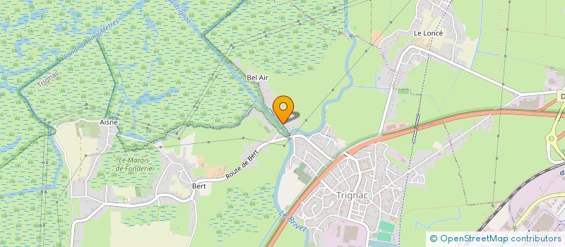 localisation de l'entreprise MADAME OCEANE BECHET-PEZERON  TRIGNAC