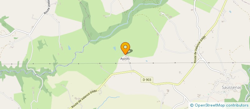 localisation de l'entreprise MADAME OCEANE BENOIT  SAUSSENAC