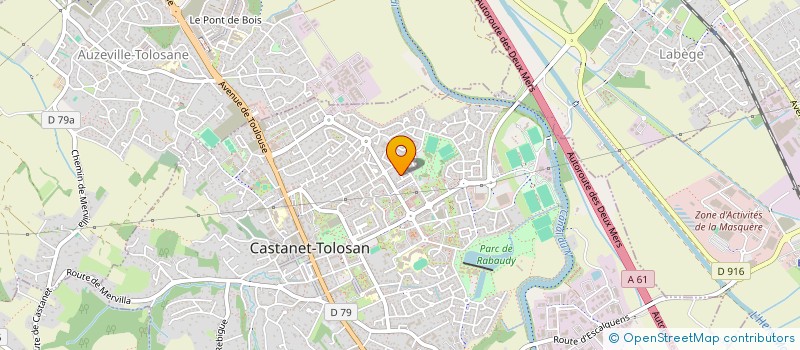 localisation de l'entreprise MADAME OCEANE BESSET à CASTANET-TOLOSAN
