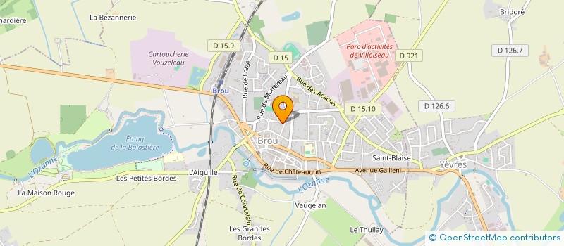 localisation de l'entreprise MADAME OCEANE BIANCHI à BROU