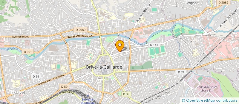 localisation de l'entreprise MADAME OCEANE BIEN à BRIVE-LA-GAILLARDE