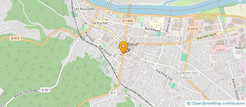 localisation de l'entreprise MADAME OCEANE BIENFAIT  ELBEUF