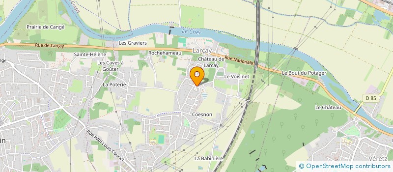 localisation de l'entreprise MADAME OCEANE BIGOT  LARCAY