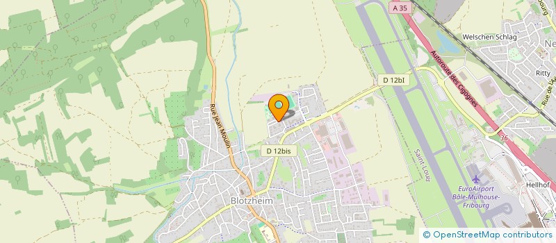 localisation de l'entreprise MADAME OCEANE BITTERLIN  BLOTZHEIM