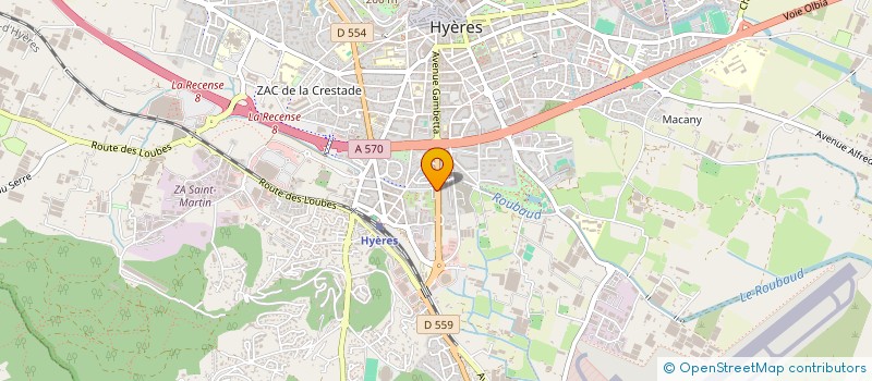 localisation de l'entreprise MADAME OCEANE BOA  HYERES