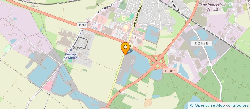 localisation de l'entreprise MADAME OCEANE BOHLI  CERNAY