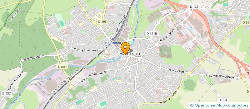 localisation de l'entreprise MADAME OCEANE BOISSON  HAUTMONT