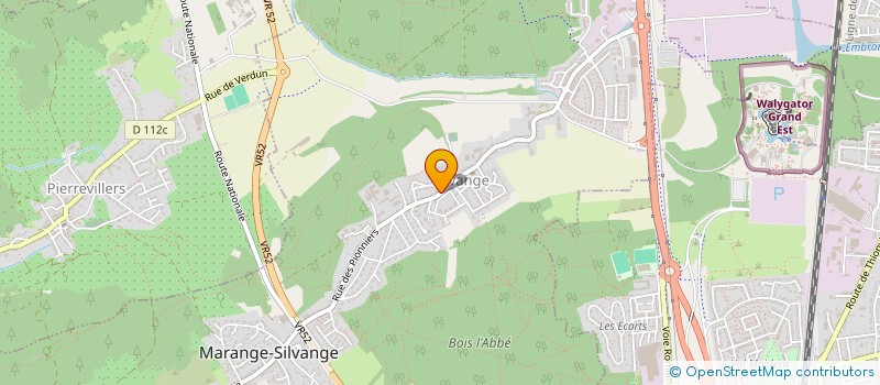 localisation de l'entreprise MADAME OCEANE BORCKHOLZ  MARANGE-SILVANGE