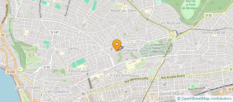 localisation de l'entreprise MADAME OCEANE BOUFFLERT à LE HAVRE